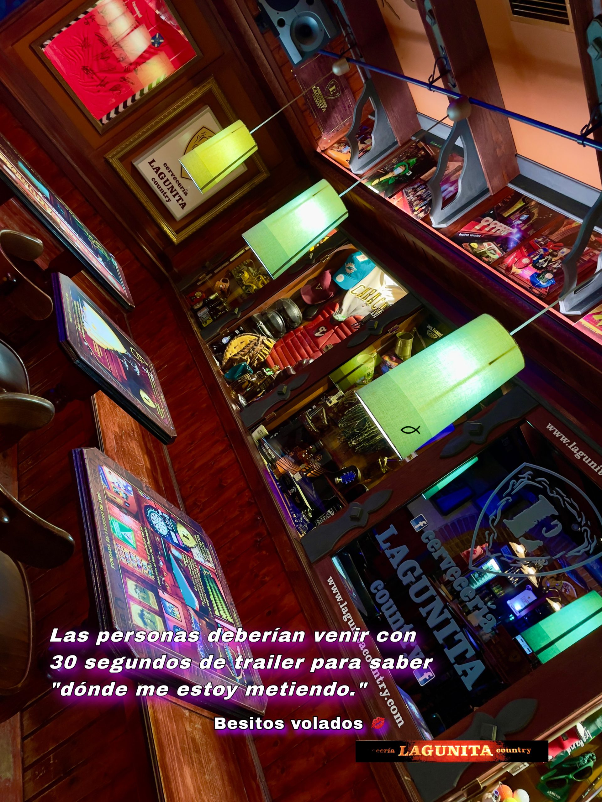 Ambiente interior de Lagunita Country
